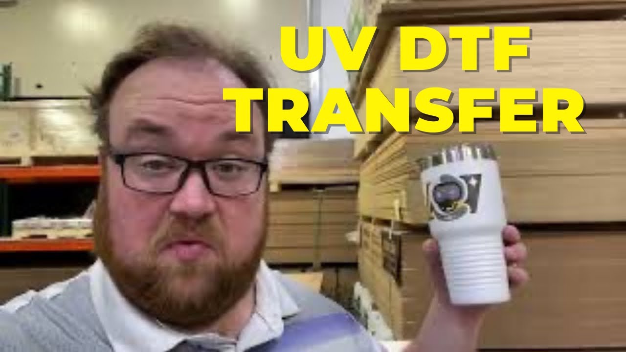 UV DTF - first time testing uv transfers on canon Arizona