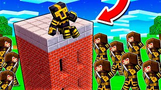 CONSTRUYE PARA SOBREVIVIR A LA SUSCRIPTORA EN MINECRAFT