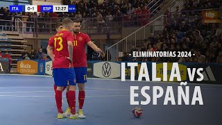 FUTSAL | Italia - España (Ronda de Elite - Eliminatorias Mundial 2024)