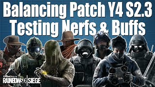 Shields Nerfed To Differing Degrees and Echo Bug - Rainbow Six Siege patch Y4 S2.3