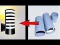 making Wall lamp from PVC pipe : wall lamp making at home