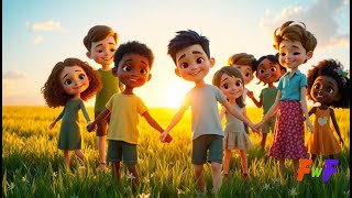 Different But the Same | Diversity & Inclusion Song for Kids |Toddler Songs | Friends With Feelings