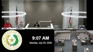 Budget Workshop Restored - 07-20-2026