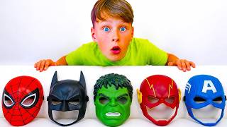 Ali puts on superhero masks and saves the day!