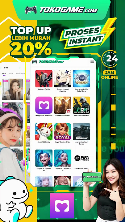 Top Up Mango & Bigo Live Diamonds Paling Murah - Tokogame.com