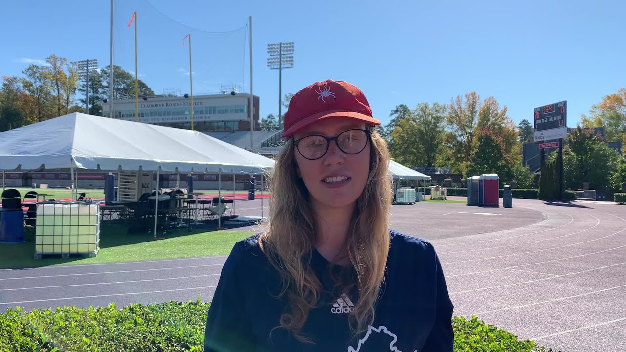 UR student equipment mgr. DavidsonErwin, on her role YouTube