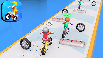 Level Up Bike ​- All Levels Gameplay Android,ios (Part 4)