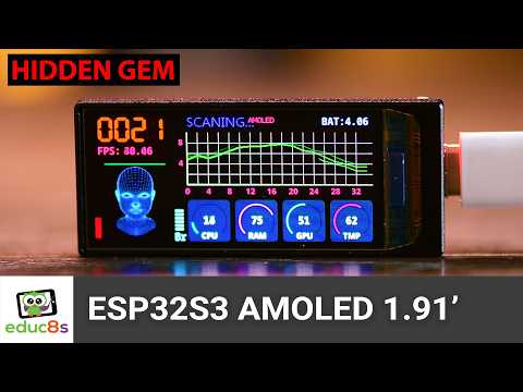 ESP32-S3 AMOLED: Stunning