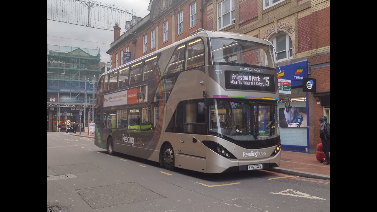 [Useless extension?] Reading Buses 707 YP67XCB@Sky-Blue 15 (Theale, The ...