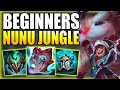 HOW TO PLAY NUNU JUNGLE & CARRY GAMES FOR BEGINNERS IN S14! - Gameplay Guide League of Legends