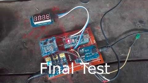 Digital Clock (24hr format) w/ Audio capabilities - Arduino