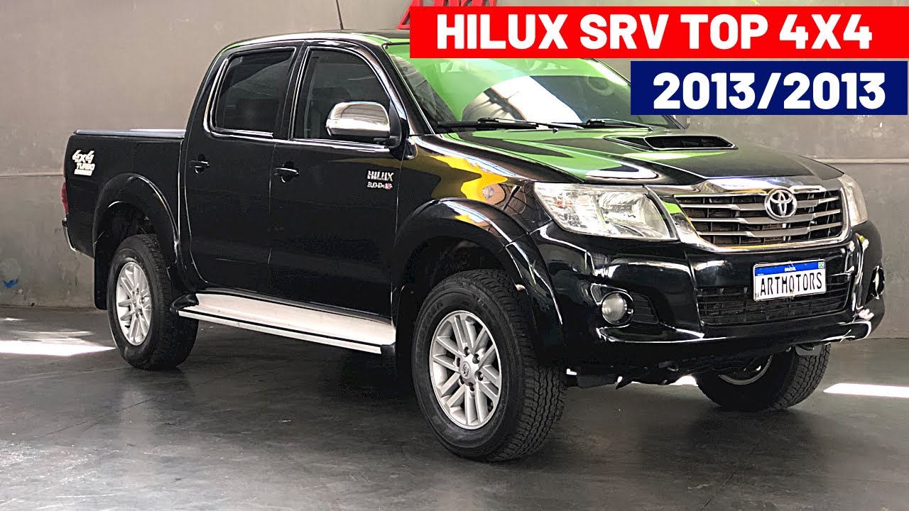 [TOYOTA] HILUX SRV TOP 3.0 4X4 TURBO DIESEL 2013 A VENDA! - YouTube