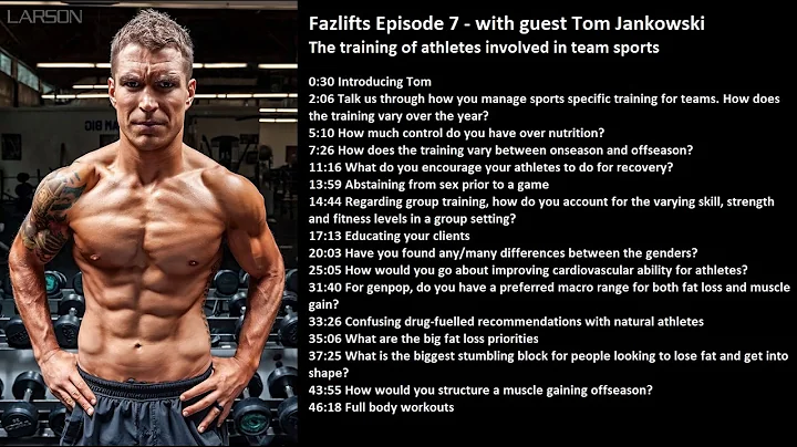 Fazlifts Podcast Episode 7 - Tom Jankowski, Traini...