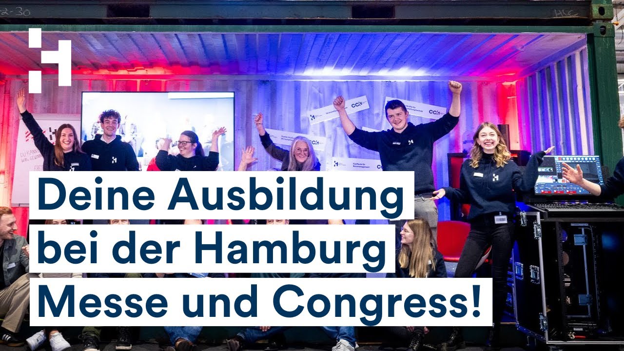 Spannende Ausbildungsberufe bei der Hamburg Messe und Congress!