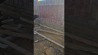 Removing Foundation Formwork | Real Construction ASMR