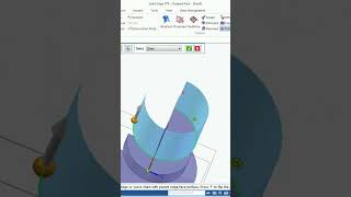 Aplicando o Comando surface Ruled e Copy Siemens Solid Edge ST9 #app #automobile #autocad #cad