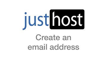 How to create an email account in your Justhost account