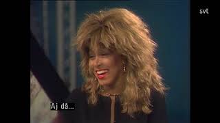 Tina Turner interview 1986. On her buddhist faith, among other things..