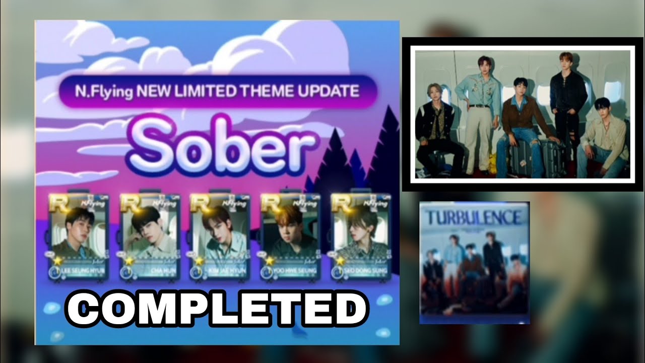 SuperStar FNC • N.Flying "Sober" Comeback Event (First Event BG Image - Hoping to win signed Album)