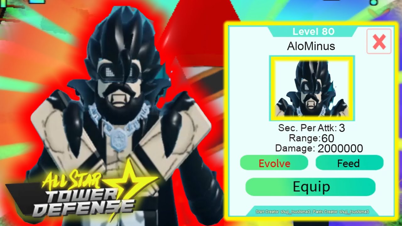 Blam x Fminusmic Exclusive 6 Star Unit! 100k Special All Star Tower Defense Fanmade Ft. 