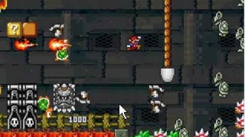 Insane super mario flash level!!!