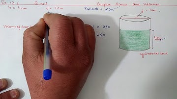 Chapter:13 Exercise:13.6 Q.8 Surface Areas and Volumes | Ncert Maths Class 9 | Cbse