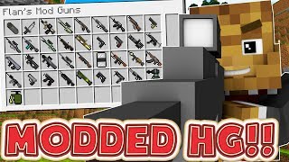 INVENTORY PETS MINECRAFT OVERPOWERED WEAPONS MODDED HUNGER GAMES - MINECRAFT MOD CHALLENGE #3