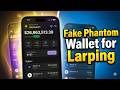 Fake Phantom Wallet on iOS / Android for Larping | How crypto influencers fake wallet balance?
