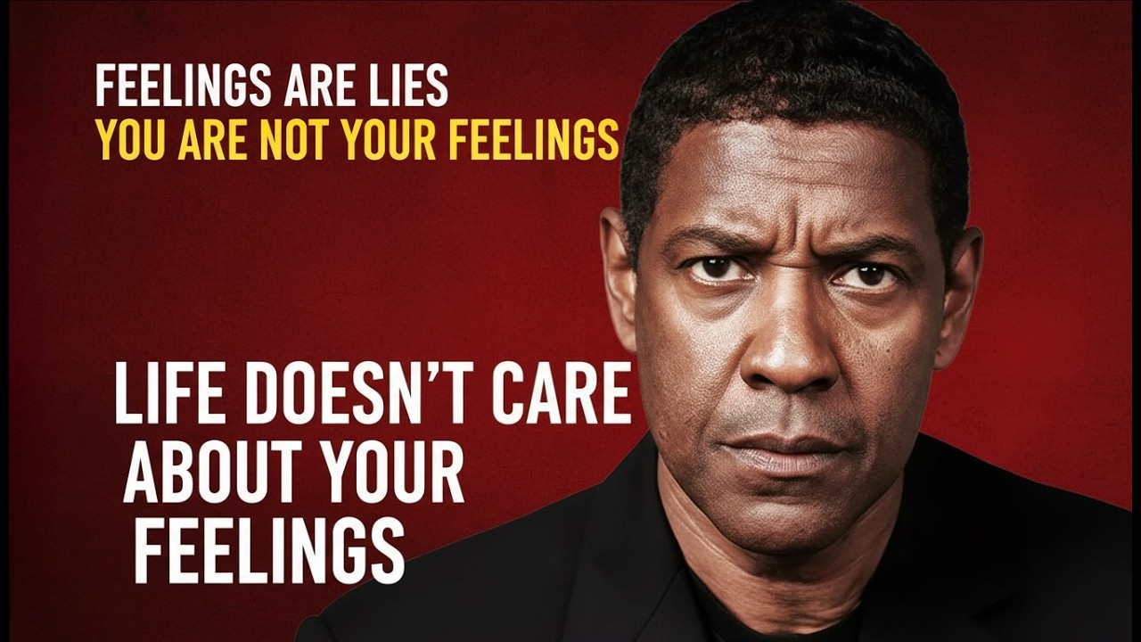 Life Doesn’t Care About Your Feelings By Denzel Washington!