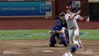 PHI@NYM: Young leads off the eighth with a double Profile