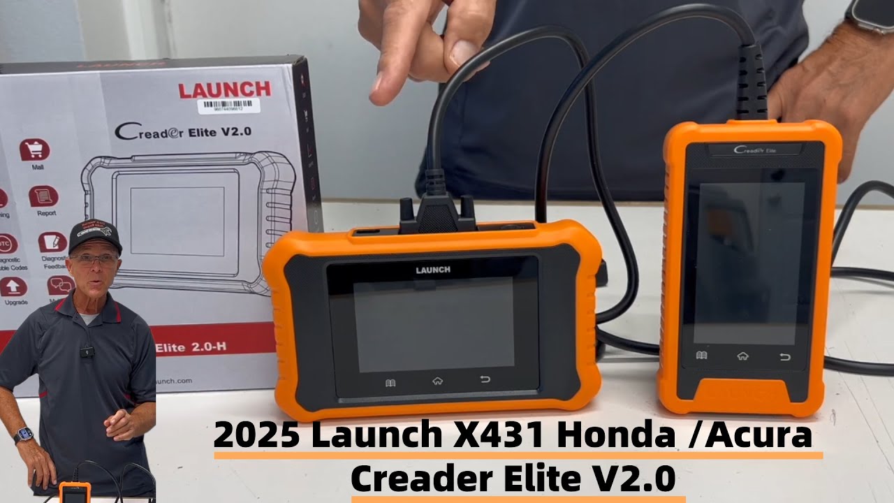 2025 Launch X431 Honda/ Acura Creader Elite V2.0 Review Test.