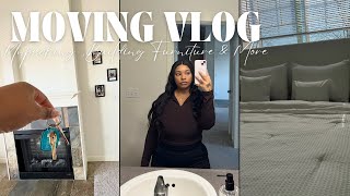 MOVING VLOG! Unpacking, Furniture Building, Life Update \& More.