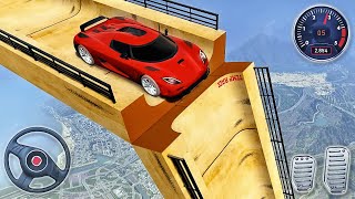 Vertical Mega Ramp Impossible 3D - Car Stunts Racing 2023 - Android GamePlay screenshot 4