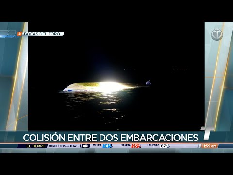 Accidente marítimo en Isla Colón deja dos fallecidos y varios heridos