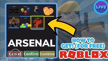{FREE EFFECT} How to get the Sweetify kill effect in Arsenal | Roblox