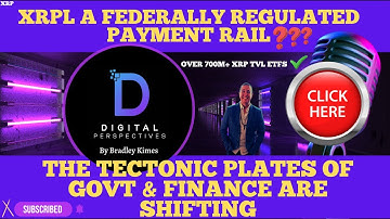 XRP- The Tectonic Plates Of Govt/Finance Shift - XRPL A Federally Regulated Payment Rail? -700M XRP