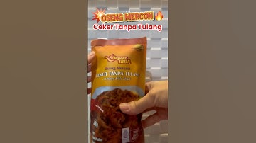 ￼Dapoer Irda Oseng Mercon Ceker Tanpa Tulang #osengmercon #cekertulanglunak #cekertanpatulang