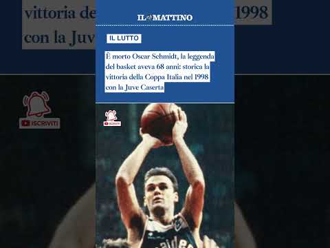 Video È morto Oscar Schmidt, la leggenda del basket aveva 68 anni