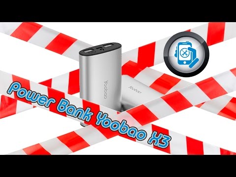 Power bank Yoobao X3 10200mAh (обзор)