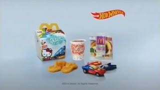 McDonald’s happy meal hot wheels and hello kitty viva World Cup tv uk ad 2013