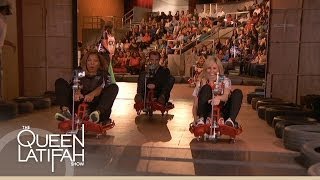 Mini Car Race with Queen Latifah, James Van Der Beek and The Force Sisters screenshot 3