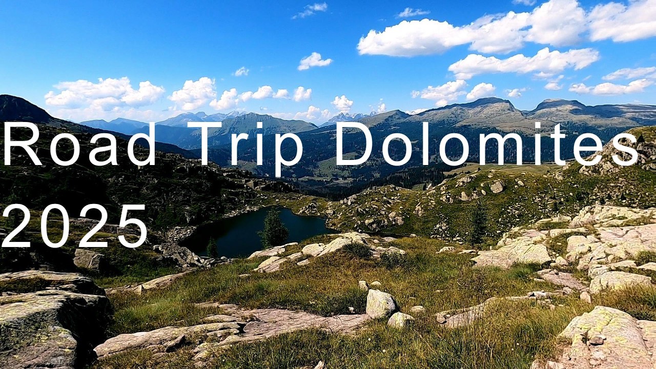 Road trip dolomites 2025