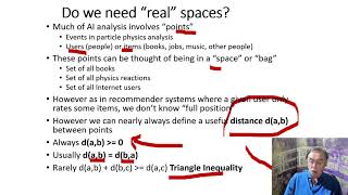 Machine Learning for Cloud Services: Lesson 2B: Distances in Funny Spaces and Heuristics