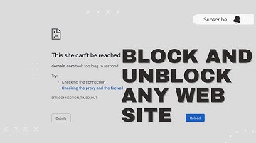 How to Block and unblock any websites using host file in windows 11/10/7/8
