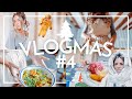 🎄 VLOGMAS #4 ✨❄️ Está nevando, como me ondulo el pelo, recetas invierno, ensalada con naranja | 2023