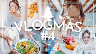 🎄 VLOGMAS #4 ✨❄️ Está nevando, como me ondulo el pelo, recetas invierno, ensalada con naranja | 2023