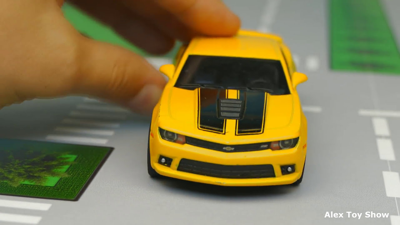 Мультик про машинки - 222 серия: Полицейская погоня, Гоночная машина ...