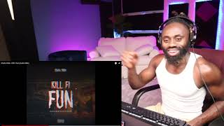 SAMINI DISS | FIRST TIME REACTING TO Shatta Wale - Kill Fi Fun (Audio Slide) (REACTION!!!)