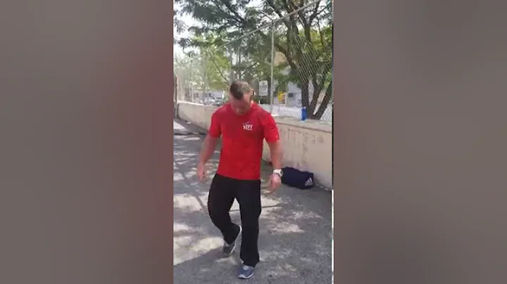 My Kickboxing intructor, Paul D'Alessandro from RE...