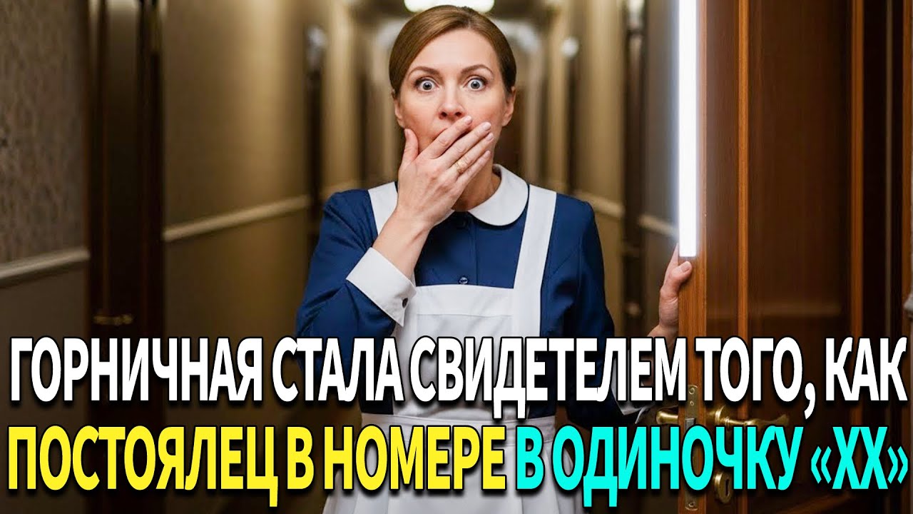 😱Уборщица отеля застала👩 одинокого постояльца — 👀и сделала ему шокирующее предложение